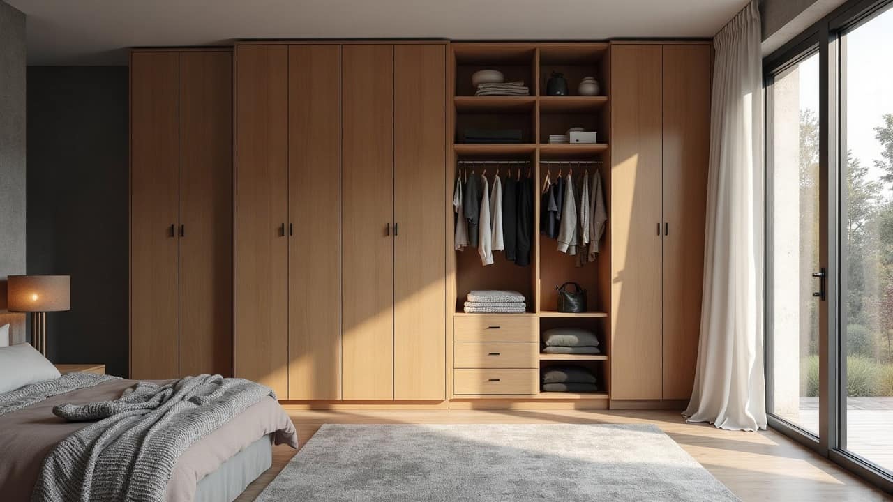 Un dressing sur mesure dans un logement existant : mesurer, dessiner, poser