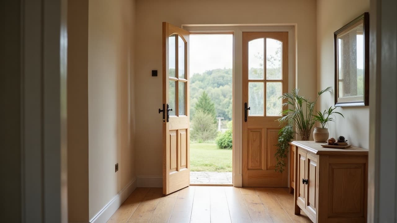 Fenêtre en bois sur mesure posée dans une maison rénovée au Cendre, finition et jointoiement soignés