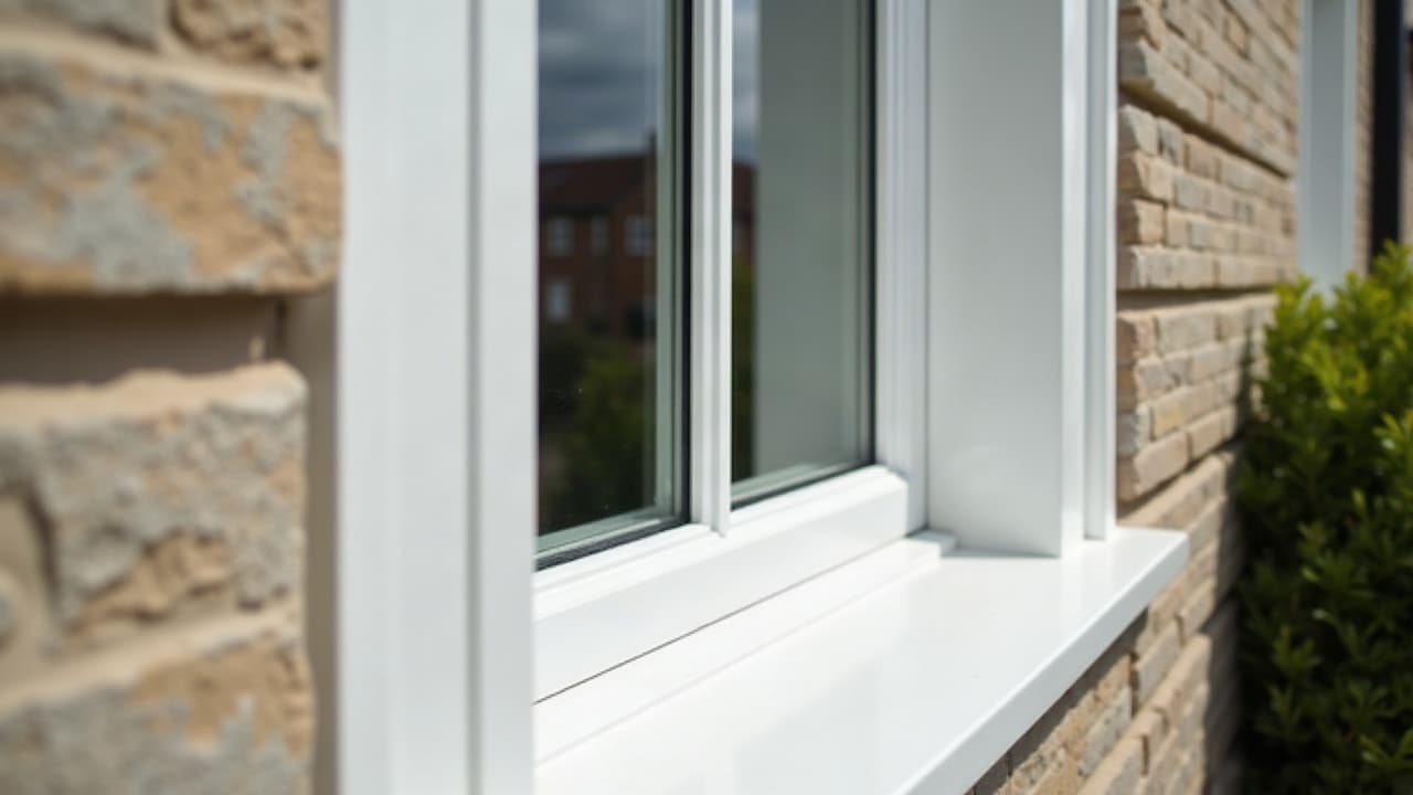 Dossier de déclaration préalable avec photos de façade et fiche technique de fenêtre
